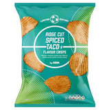 ASDA ridge cut taco flavour crisps 150g (British brand)