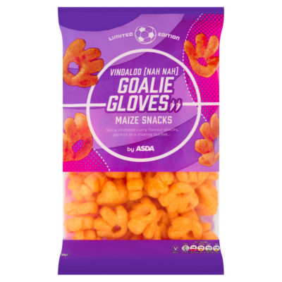 ASDA vindaloo flavour maize snacks 140g (British brand)