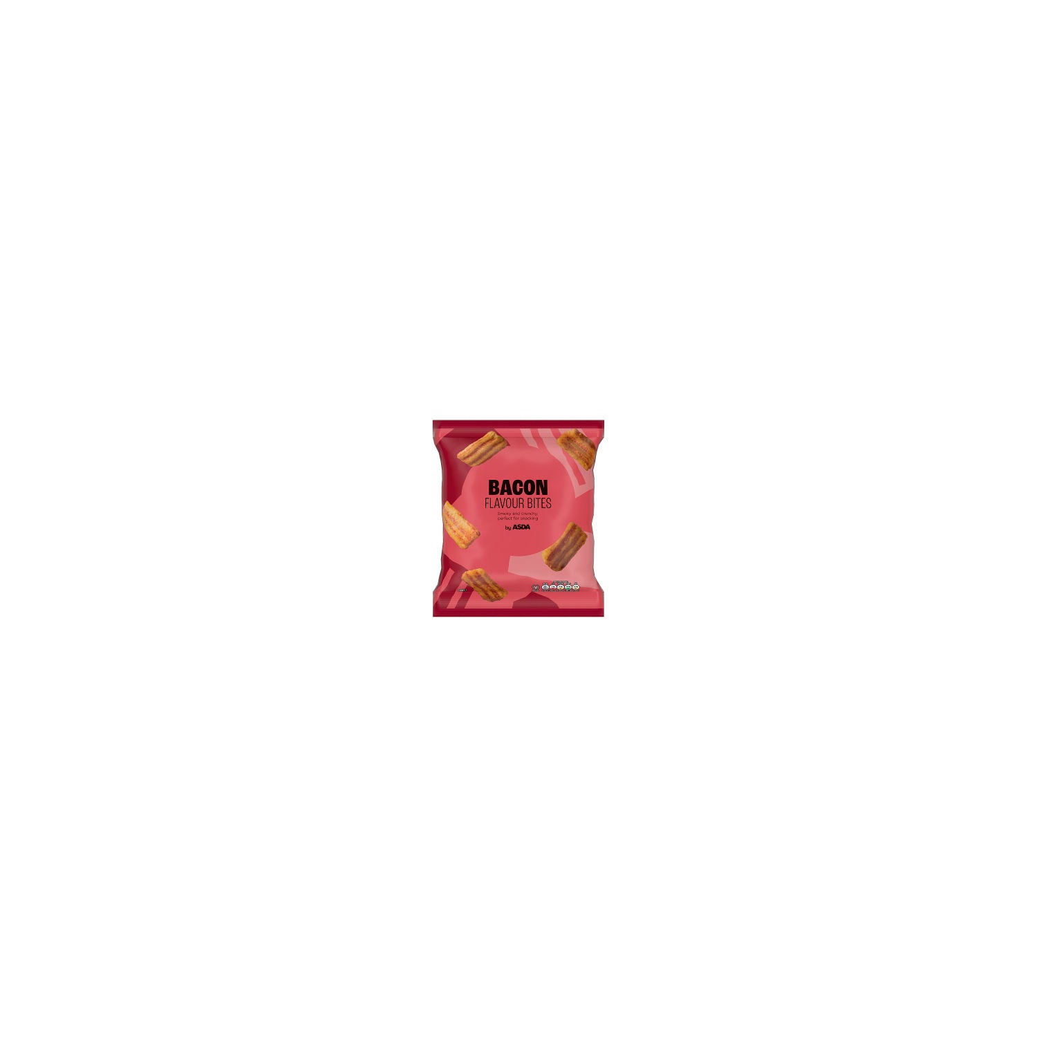 ASDA bacon flavour bites 150g, imported from the UK
