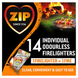 Zip individual odourless firelighters 14 pack, UK version