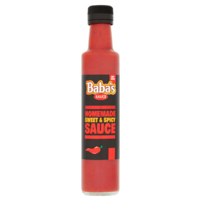 Baba's Homemade Sweet & Spicy Sauce 250ml - British product