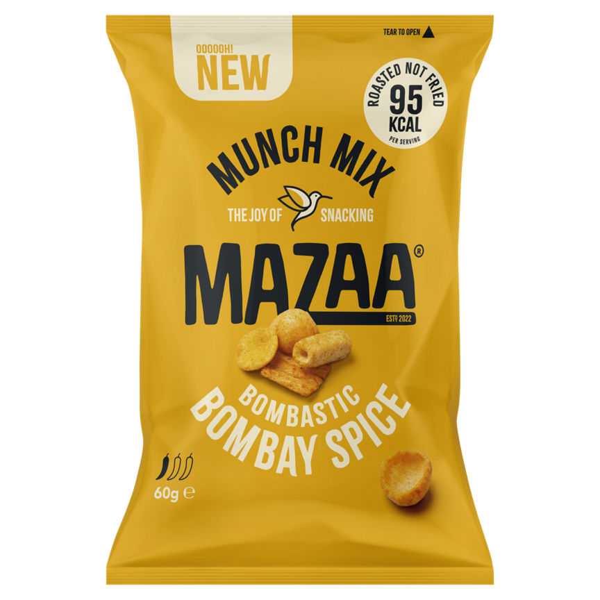 Mazaa Munch Mix Bombastic Bombay Spice GOODS ASDA   