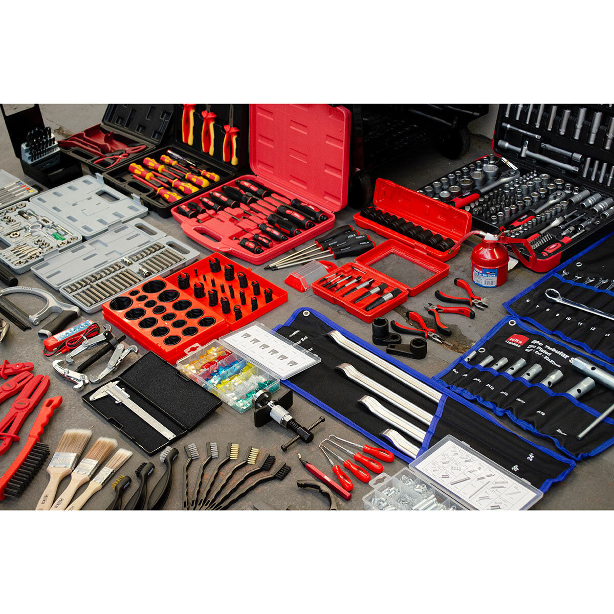 Hilka 1730 Piece Mechanics Tool Kit with Heavy Duty 15-Drawer Tool Chest GOODS Costco UK