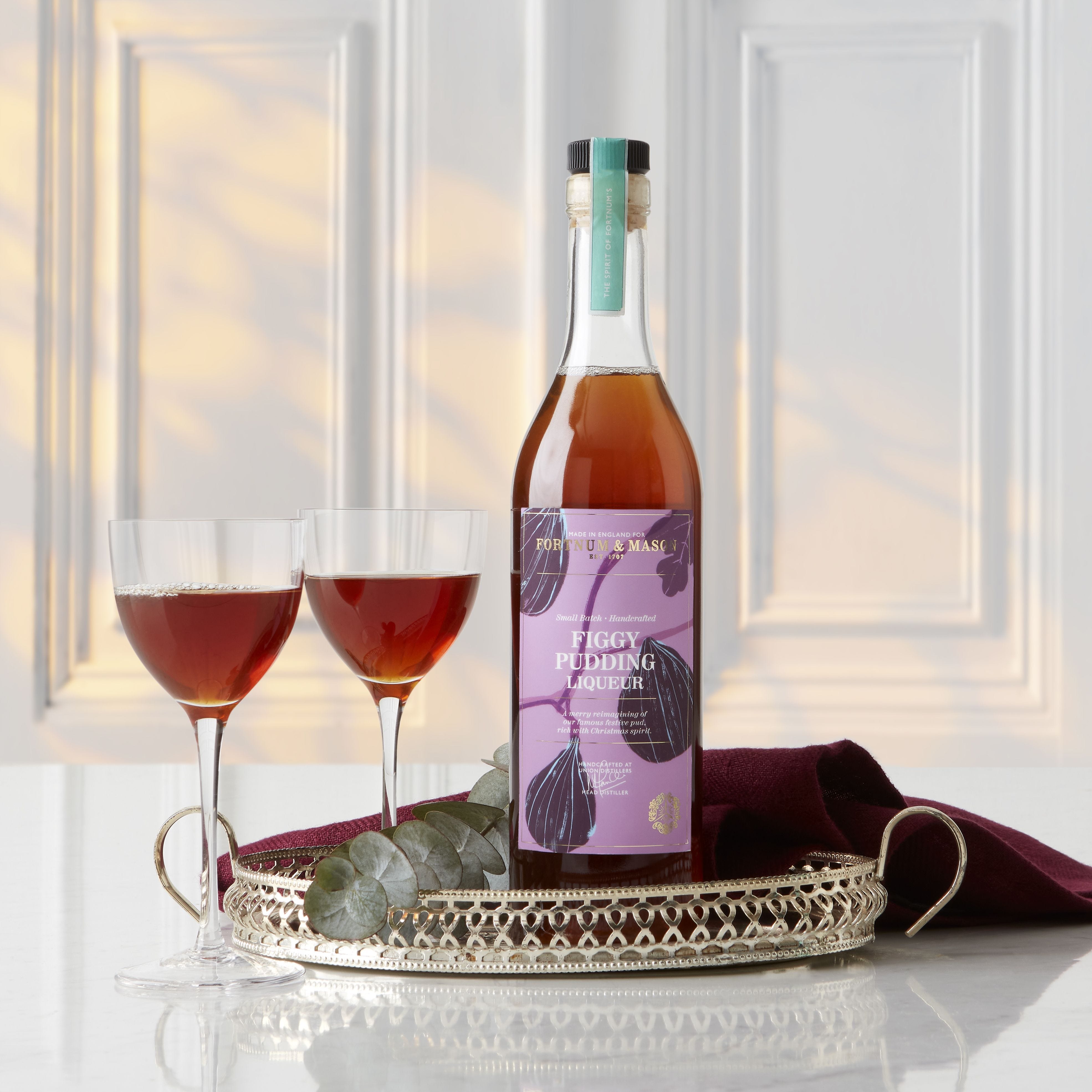 Fortnum's Figgy Pudding liqueur 50cl bottle, UK version