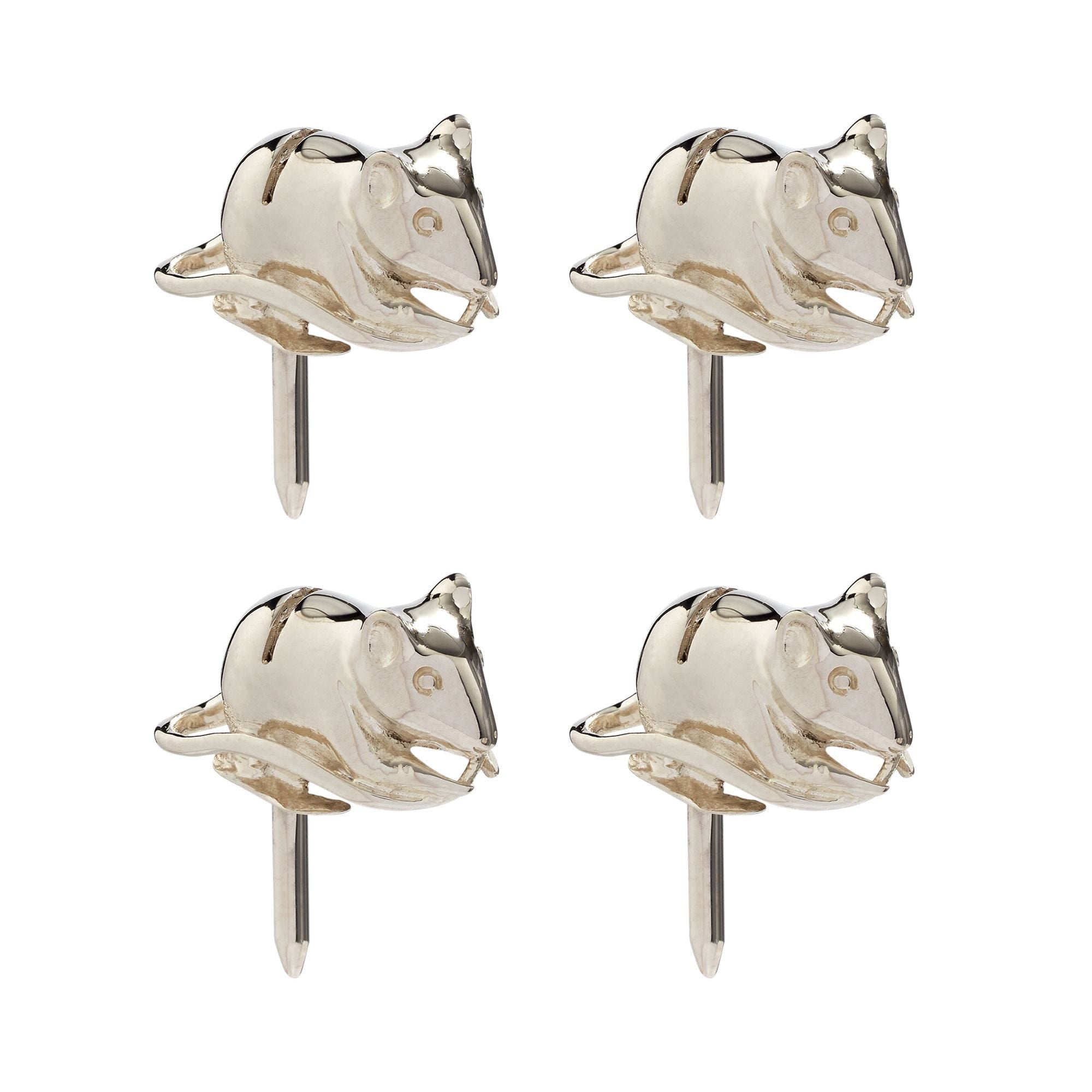 Fortnum's silver-plated cheese markers set of 4, UK version