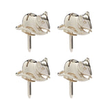 Fortnum's silver-plated cheese markers set of 4, UK version
