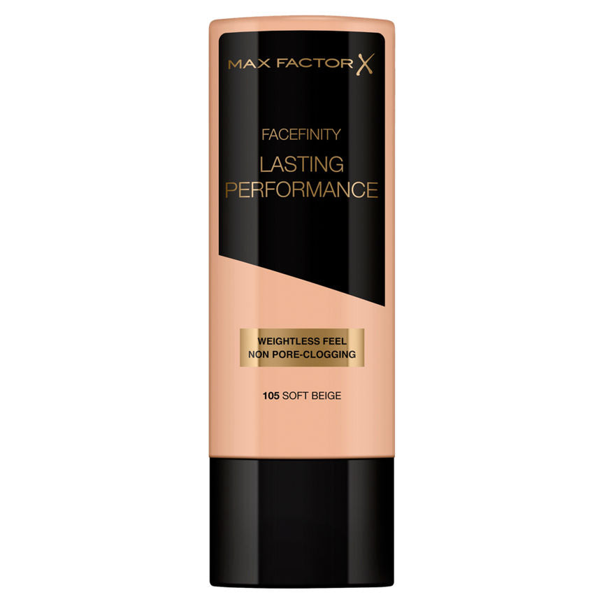 Max Factor Lasting Performance 105 Soft Beige GOODS ASDA   