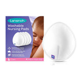 Lansinoh Washable Nursing Pads - Pack of 4, White GOODS Boots   