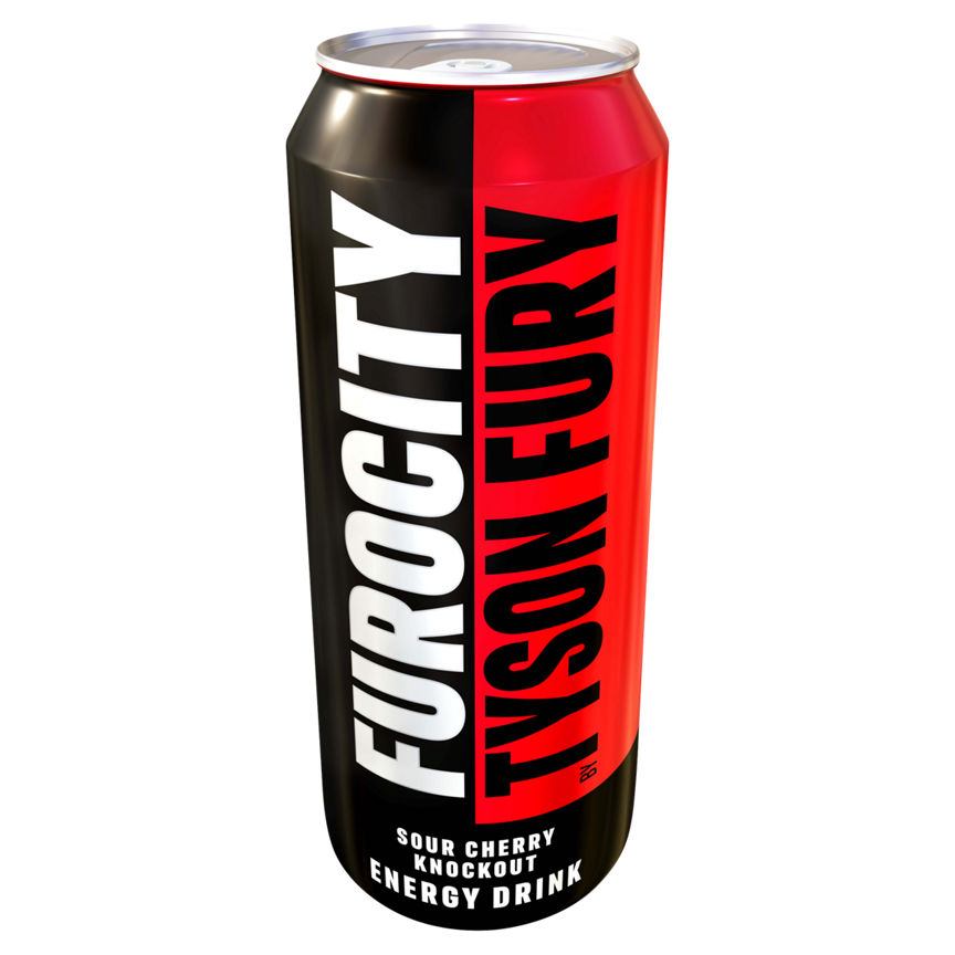 Furocity Sour Cherry Knockout Energy Drink GOODS ASDA   