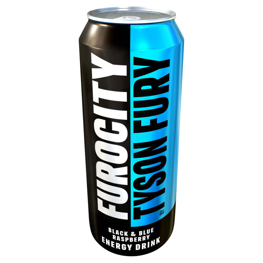 Furocity Black & Blue Raspberry Energy Drink GOODS ASDA   