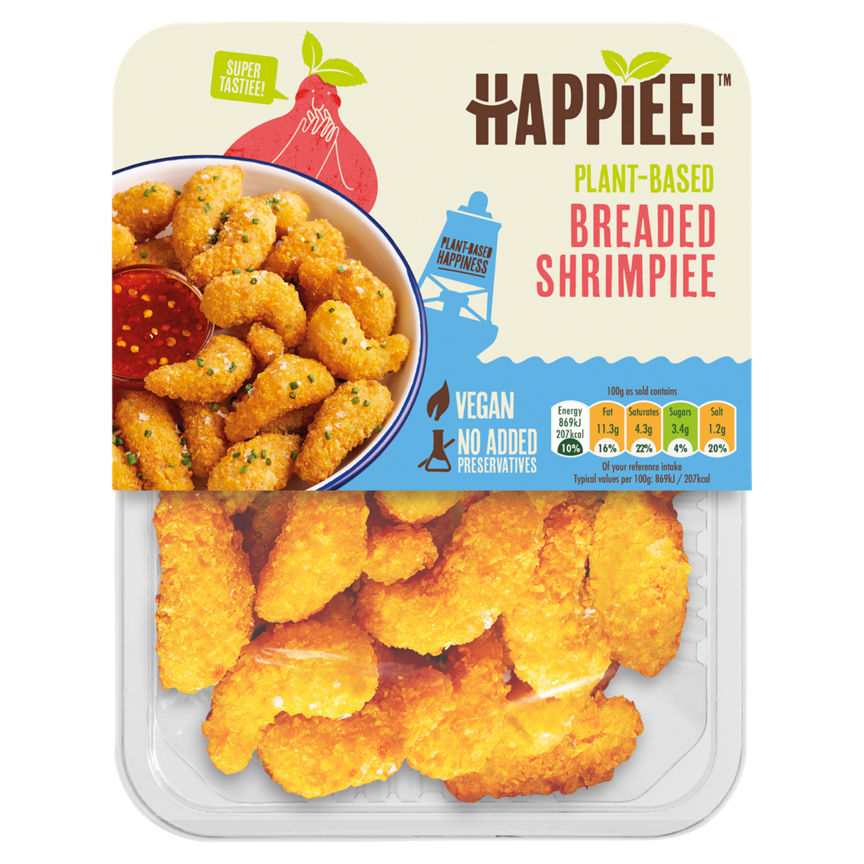 Happiee! Plant-Based Breaded Shrimpiee 180g