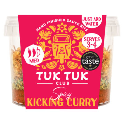Tuk Tuk Club Spicy Kicking Curry paste 135g (British brand)