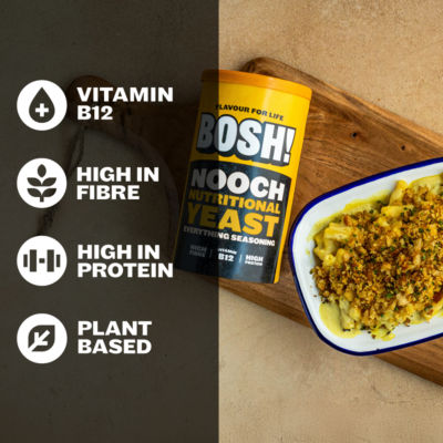 Bosh! Nutritional Yeast 100g, imported from the UK