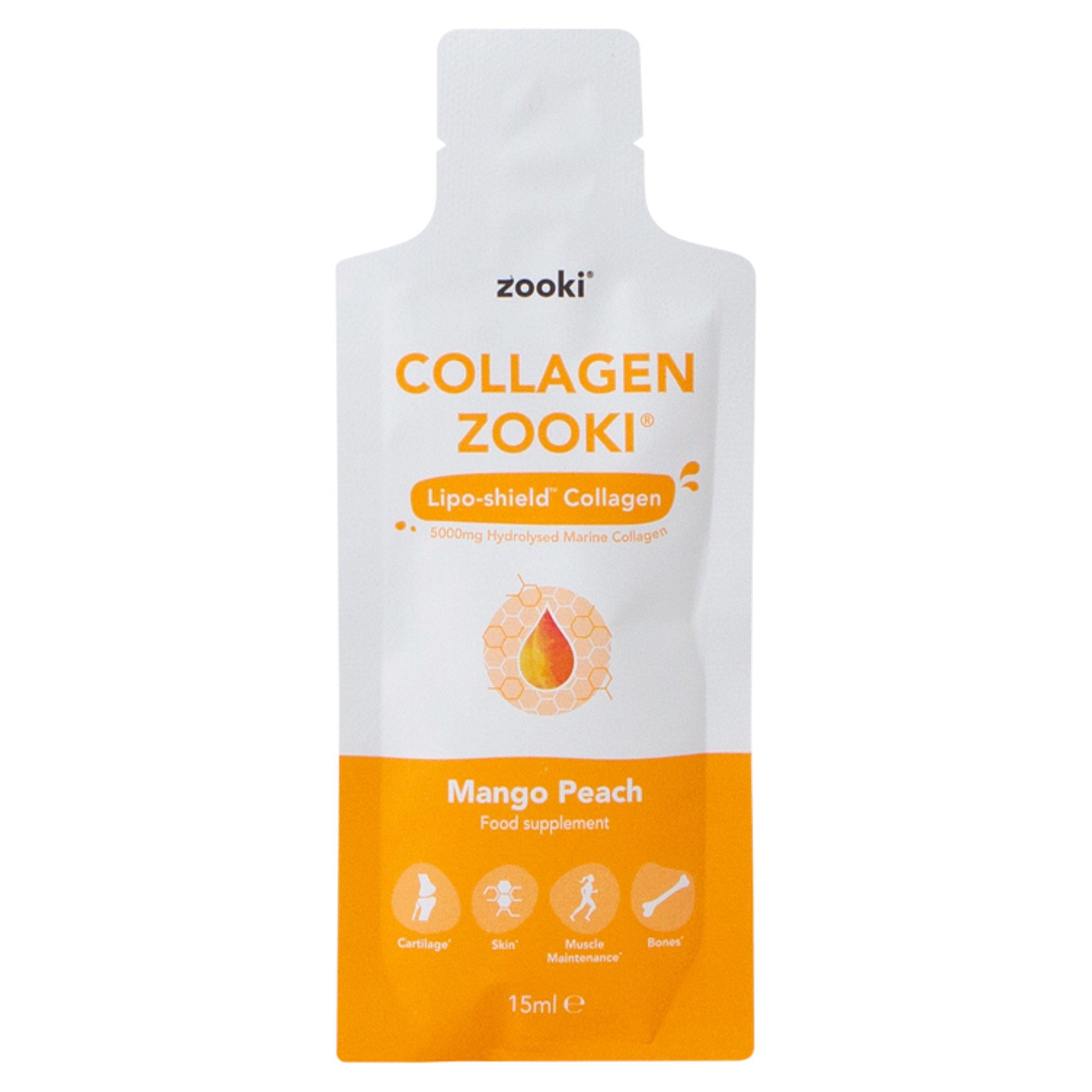 Zooki Collagen Mango Peach Food Supplement 15ml GOODS Sainsburys   