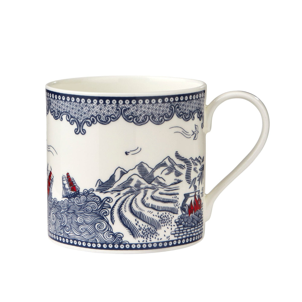 Fortnum's Albion decorative mug 320ml, imported from the UK