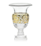Lalique Versailles Gold-Stamped Vase 34.5cm, UK version