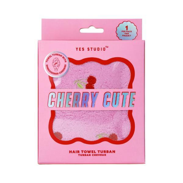 Yes Studio hair towel turban Cherry Cute, UK version