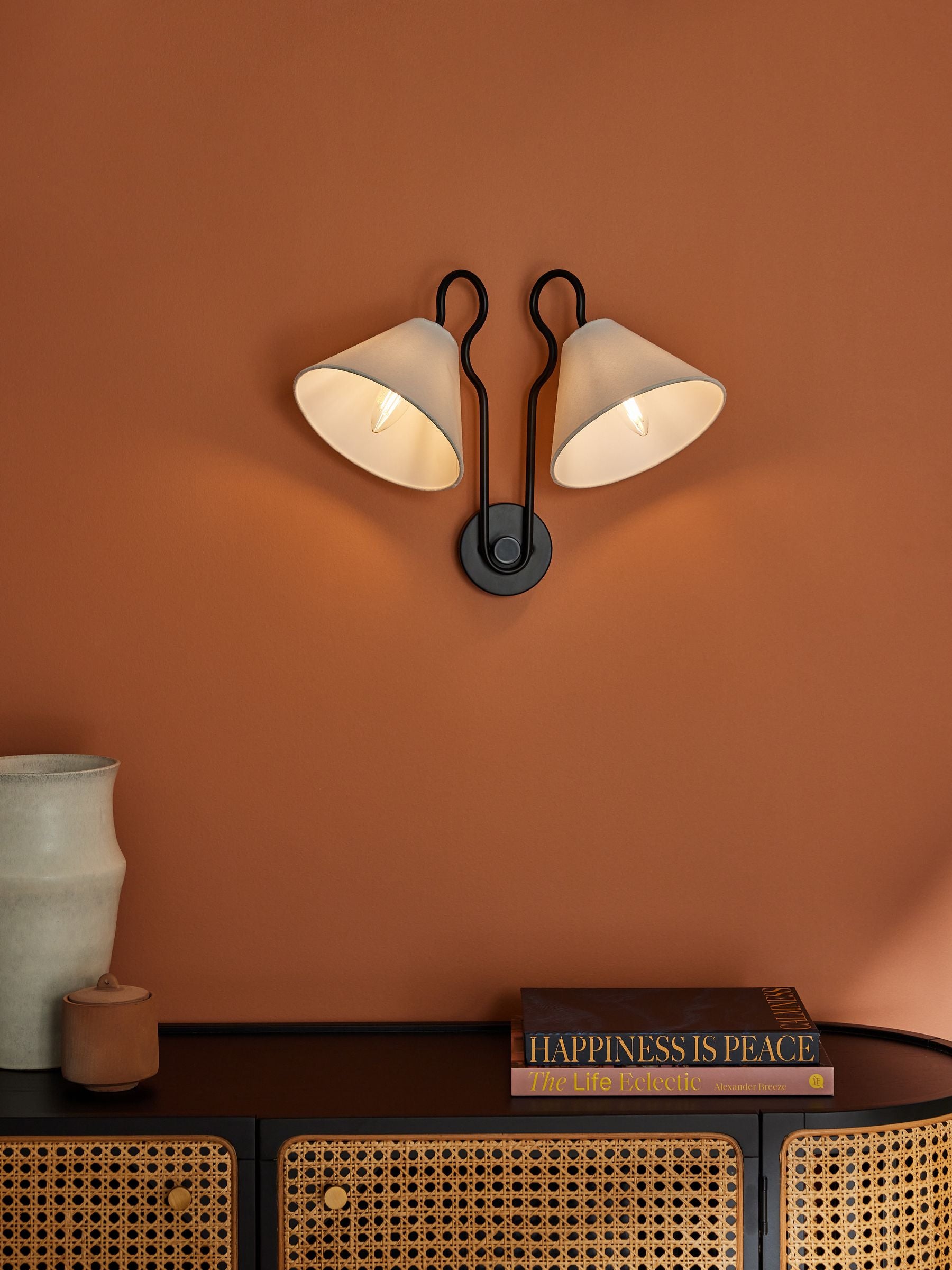 MADE.COM Madelyn Double Wall Light