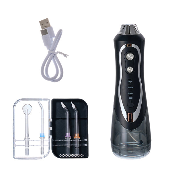 Livingandhome cordless water flosser with 3 modes 4 jet tips, UK version