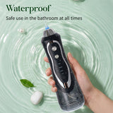 Livingandhome cordless water flosser with 3 modes 4 jet tips, UK version