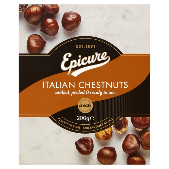 Epicure Peeled & Cooked Chestnuts   200g