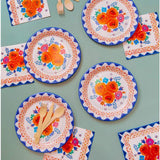 Boho Floral Paper Party Napkins   20 per pack GOODS M&S   