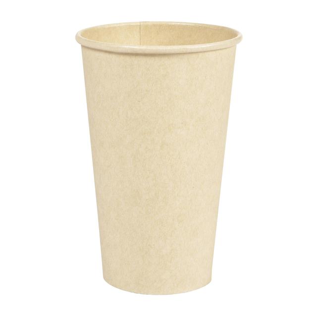 Large Brown Bio Bagasse Cups   10 per pack GOODS M&S   