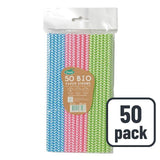 Party Recyclable Paper Straws   50 per pack GOODS M&S   