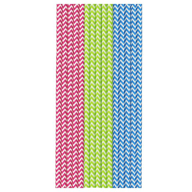 Party Recyclable Paper Straws   50 per pack