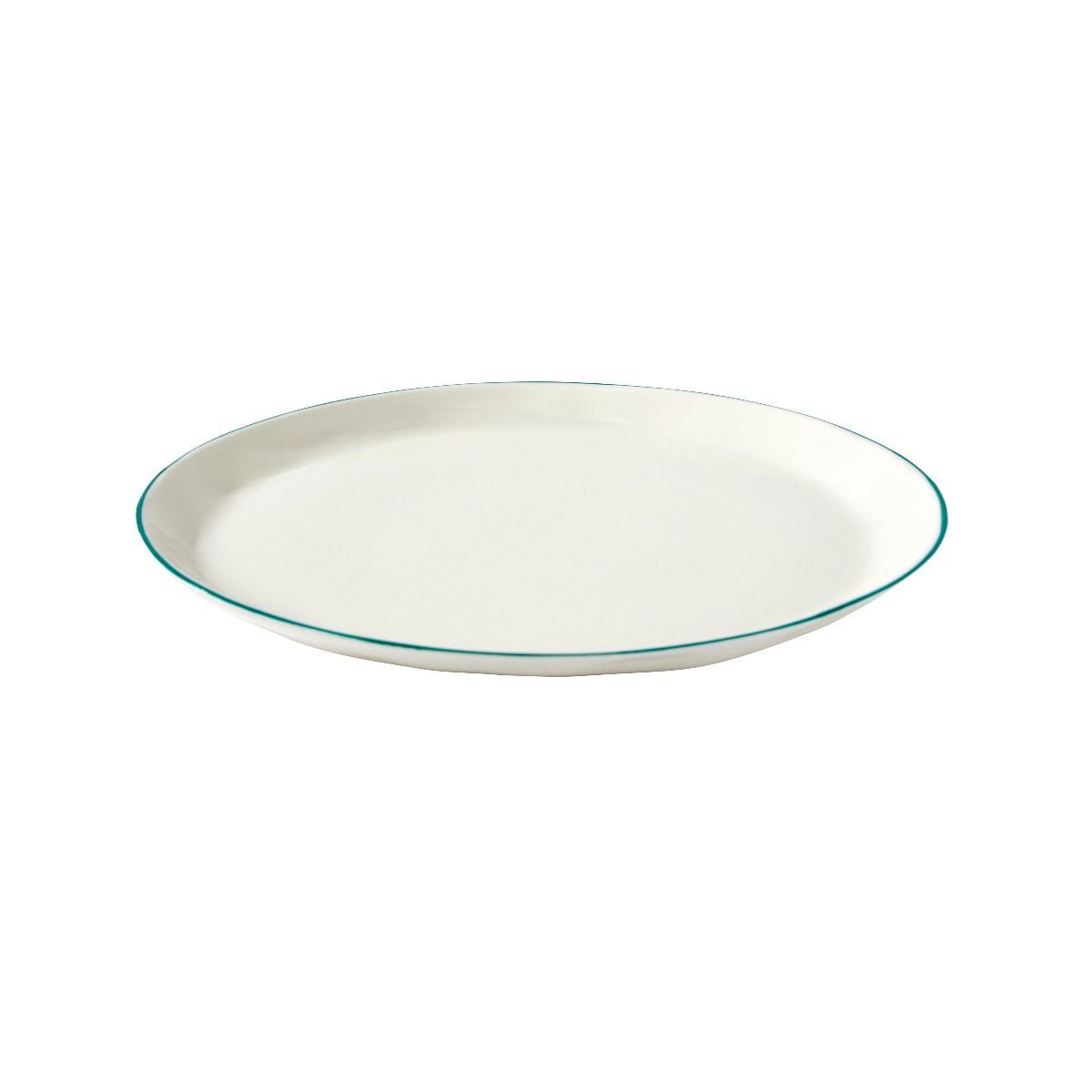 Feldspar teal side plate 24cm fine bone china (British brand)