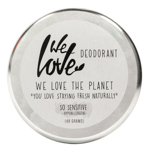 We Love The Planet Natural Deodorant Cream Sensitive    48g