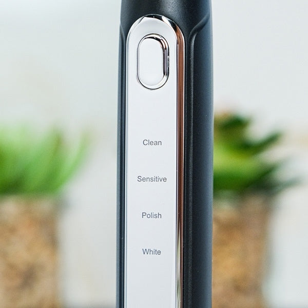 Whites Beaconsfield black sonic electric toothbrush - British product