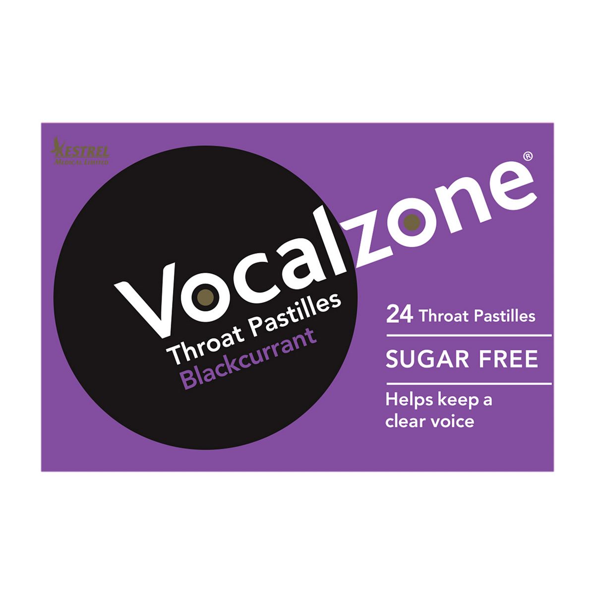 Vocalzone Throat Pastilles Blackcurrant - 24 Pastilles GOODS Boots   