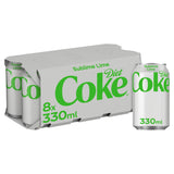 Diet Coke Sublime Lime 8 x 330ml GOODS Sainsburys   