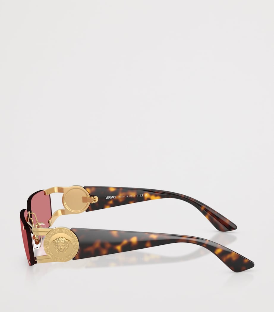 Versace Metal VE2291 rectangle sunglasses (British brand)