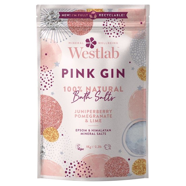 Westlab Pink Gin Bath Salts   1kg