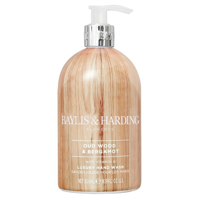 Baylis & Harding Elements Hand Wash - Oud & Bergamot   500ml GOODS M&S   