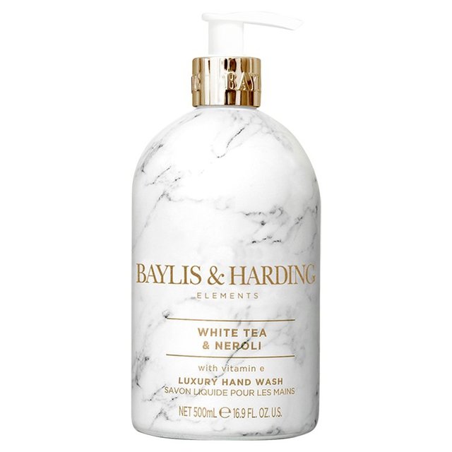 Baylis & Harding Elements Hand Wash - White Tea & Neroli   500ml GOODS M&S   