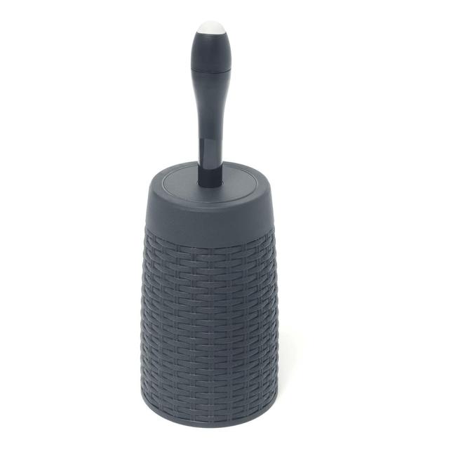 Addis Charcoal Rattan Toilet Brush GOODS M&S   