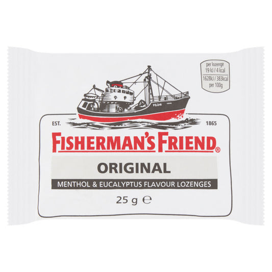 Fishermans Friend Original Menthol & Eucalyptus Flavour Lozenges 25g GOODS ASDA   