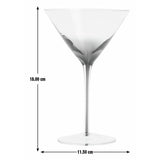 Habitat martini glasses set of 4 dark blue gradient - British product
