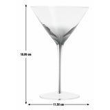 Habitat martini glasses set of 4 dark blue gradient - British product