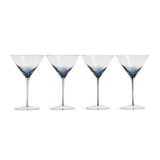 Habitat martini glasses set of 4 dark blue gradient - British product