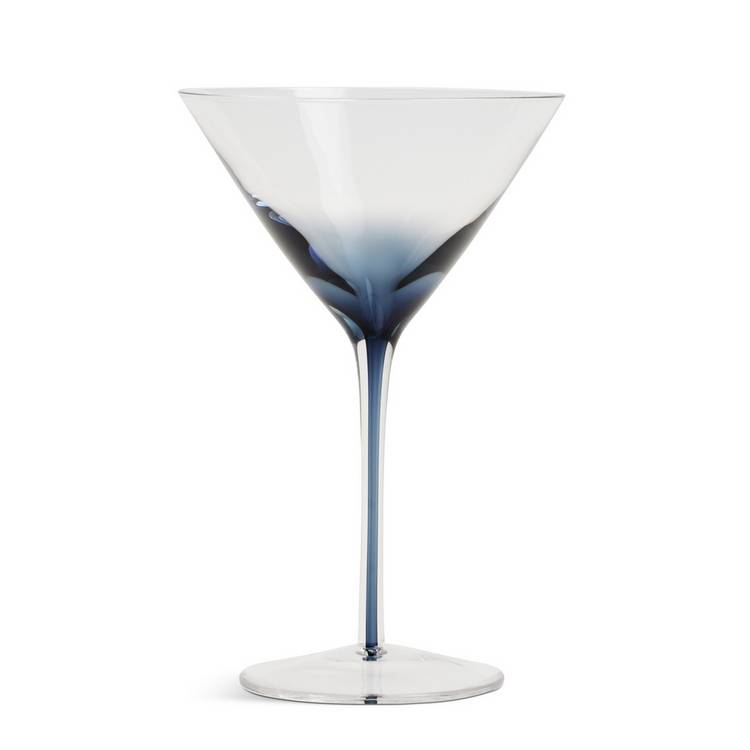 Habitat martini glasses set of 4 dark blue gradient - British product