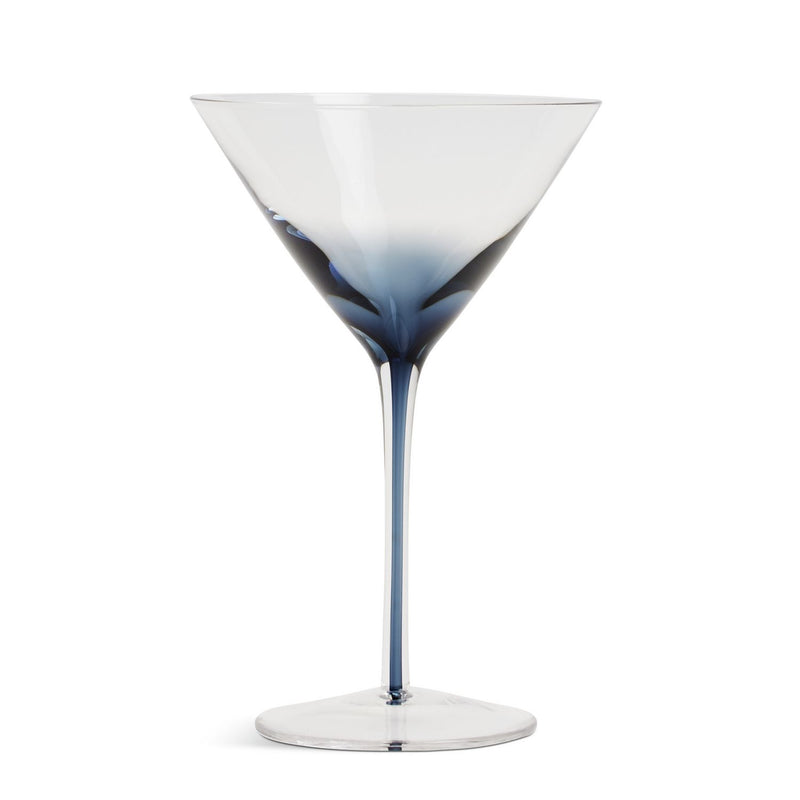 Habitat martini glasses set of 4 dark blue gradient - British product