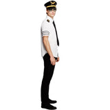 Fever Mile High costume with hat shirt tie, imported from the UK