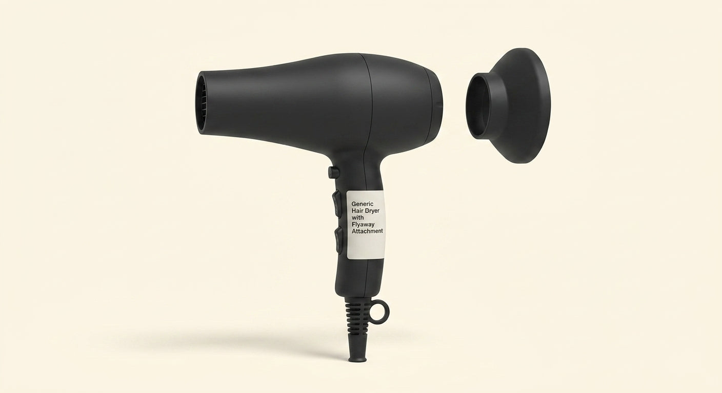 Dyson Supersonic hair dryer straight wavy Prussian blue (British brand)