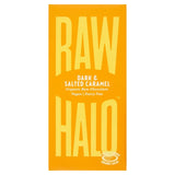 Raw Halo Vegan Dark & Salted Caramel Chocolate Bar   70g GOODS M&S   