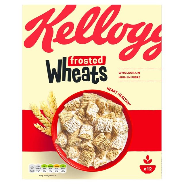 Kellogg's Frosted Wheats Breakfast Cereal    500g