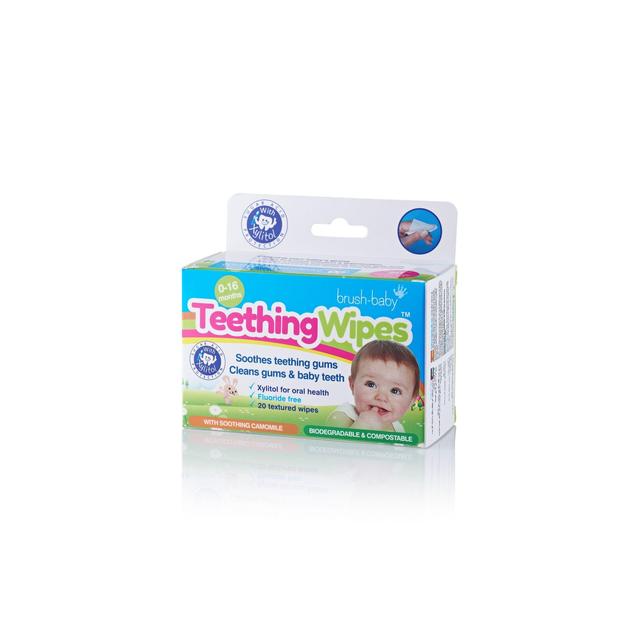 Brush-Baby Teething Wipes   20 per pack GOODS M&S   